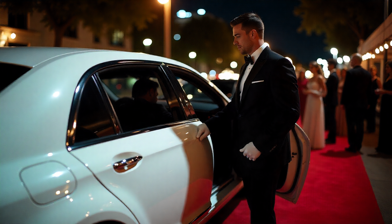 Chauffeur Services for Galas, Fundraisers & Red-Carpet Events