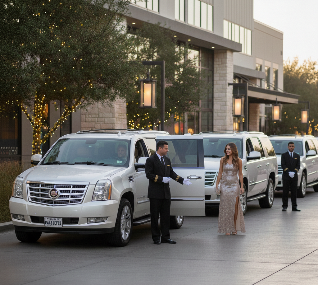 Group Transportation Solutions for Luxury Events in Houston